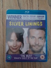 Image of Silver Linings Playbook Blu-ray 2013 Bradley Cooper, Jennifer Laurence. SEALED.
