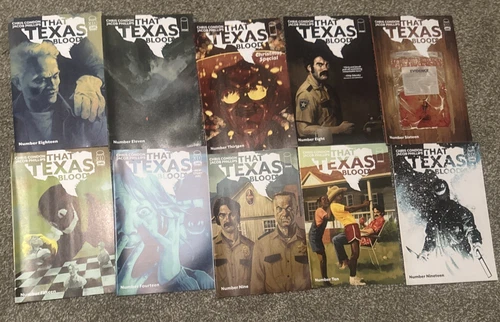 Image Comics That Texas Blood lot of 9