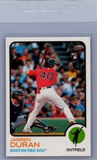2022 Topps Heritage #211c Jarren Duran Team Name Color Swap Variation