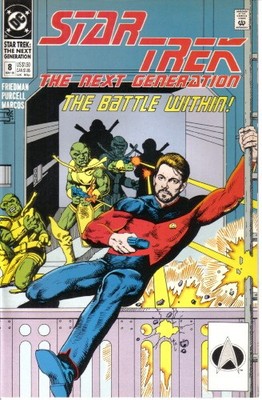 Star Trek: The Next Generation Comic Book #8 DC Comics 1990 VERY HIGH GRADE NEW