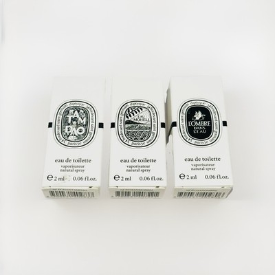 Diptyque Tam Dao Eau Moheli L Ombre Dans L Eau 2ml EDT Sample Set