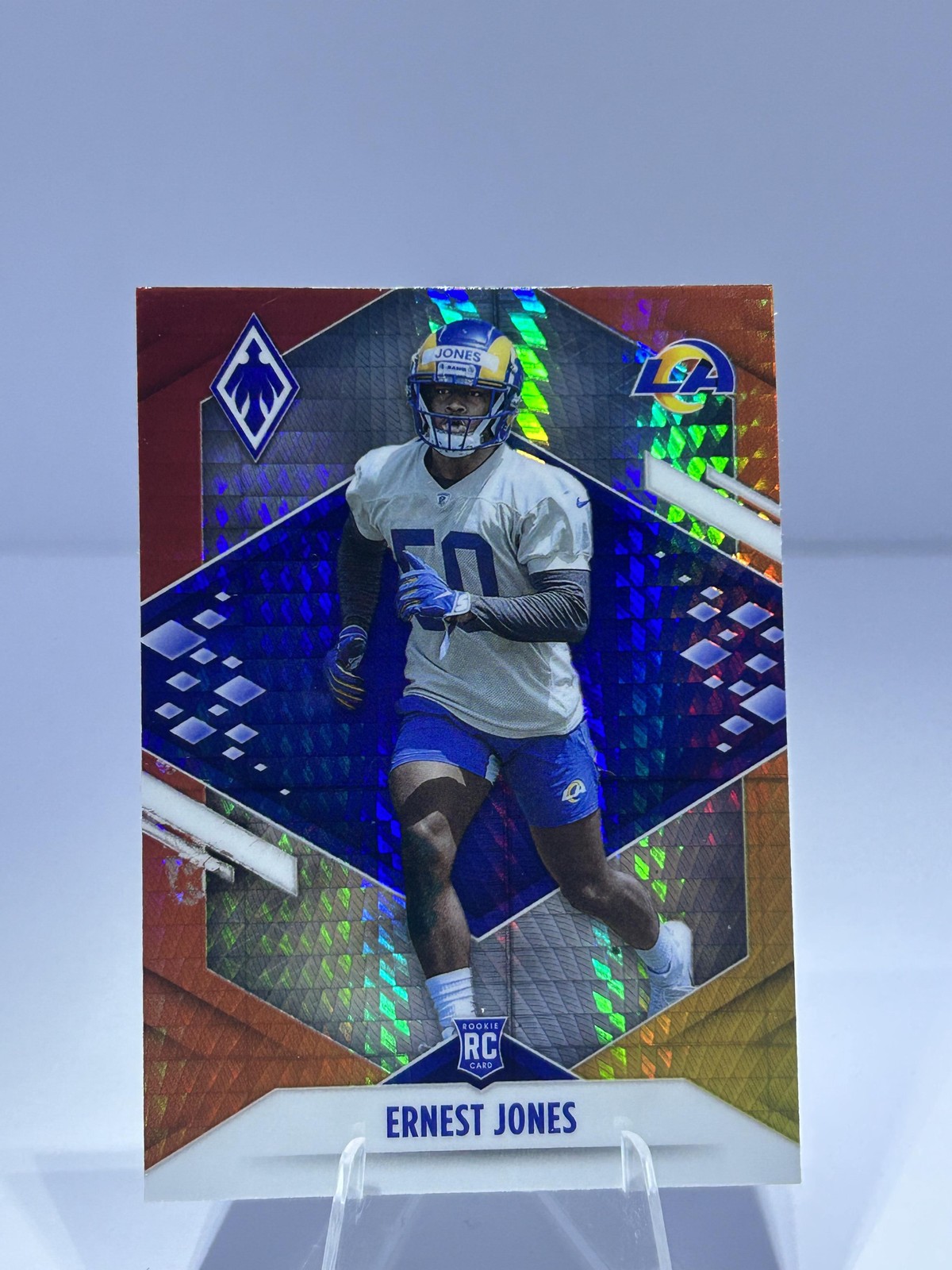 2021 Panini Phoenix #187 Ernest Jones Fire Burst