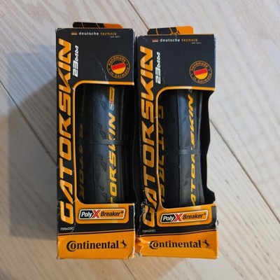 Continental Gatorskin high quality performance tires (700x23) - set of 2 pair 