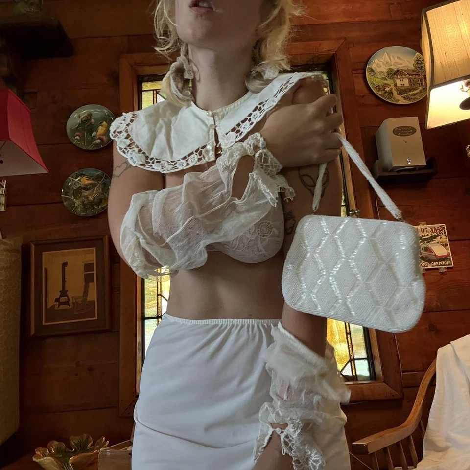 Midcentury Beaded Purse - Image 3 of 4