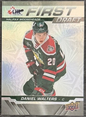 Daniel Walters Rookie 2024-25 Upper Deck CHL First Draft #FD-5 (RC)