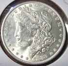 1888-p Morgan 90% Silver Dollar Uncirculated