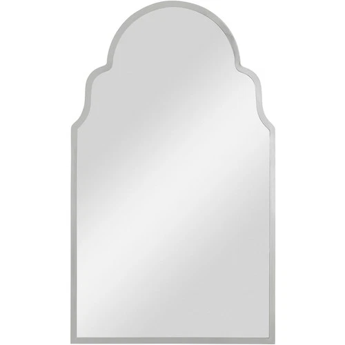 Uttermost 09697 Brayden 43 X 26 inch Polished Nickel Wall Mirror - Picture 1 of 6