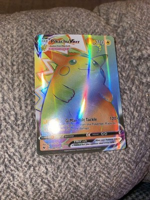 Pokemon Card - Pikachu VMAX (Secret) - Vivid Voltage 188/185 Rainbow Rare