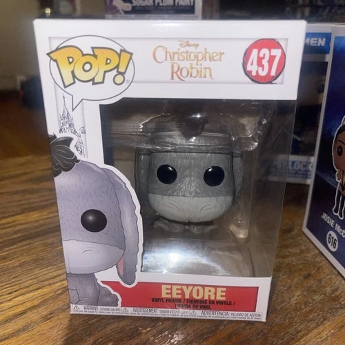 FUNKO POP! Disney Christopher Robin EEYORE #437 Vinyl Figure Winnie The Pooh