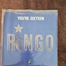 Ringo Starr You're Sixteen 7" 45 RPM Stereo Vinyl Single Apple 1870 1973