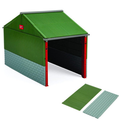 RICOVERO MACCHINE BRITAINS MACHINERY SHED 1:32 Britains Mezzi Agricoli e Accesso