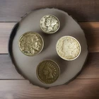 Silver US Mercury Dime Starter Collection 4 Rare Coins ( No Cull Coins) # ML 041