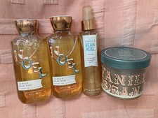 Bath And Body Works Vanilla Bean Noel 4pc Lot 2017 NEW 