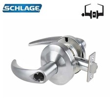 Schlage ND70BD Commercial Lever Set Classroom Lock Satin Chrome Less SFIC