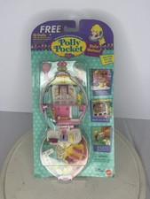 Polly Pocket STYLIN' WORKOUT Playset 1995 Vintage Bluebird MOC NEW NRFB