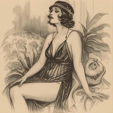 Akt Sofa weiblich Malerei Gemälde Öl Bild Zeichnung Dame Frau Art Kunstdruck