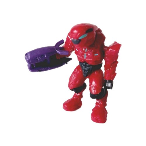 HALO MEGA BLOKS CRIMSON RED COVENANT ELITE PILOT MINI FIGURE MAF SERIES 4 - Picture 1 of 8