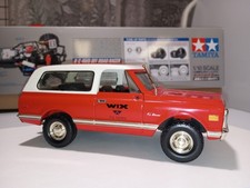 1997 ertl 1969 k-5 blazer 1/25 scale bank with removable top rubber tires