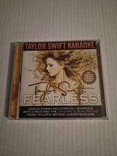 Taylor Swift Fearless Karaoke 2 CD/DVD ORIGINAL 2009 Big Machine Love Story