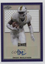 2020 Leaf Metal US Army All-American Bowl 11/12 Dwight McGlothern Auto k4s