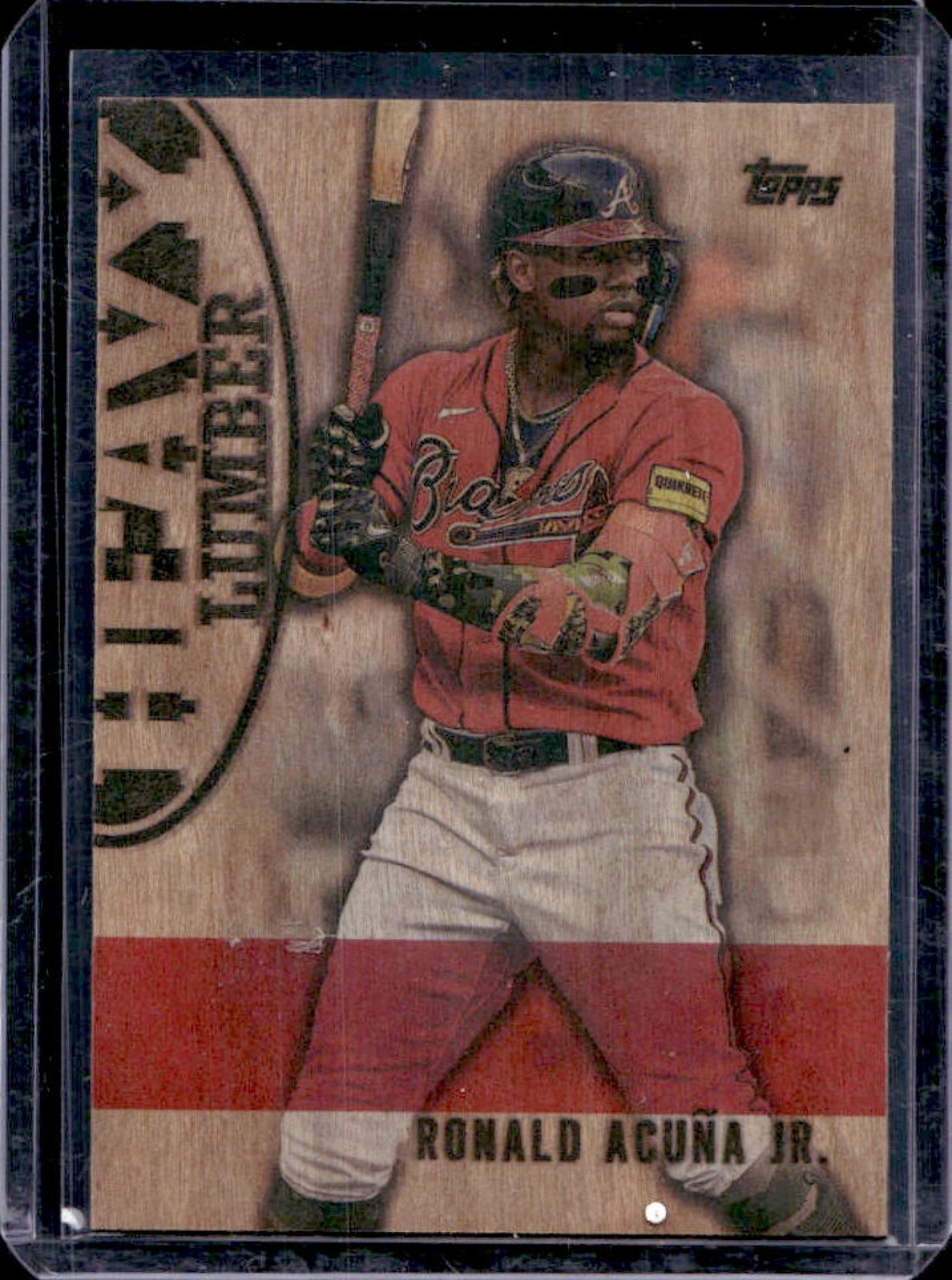 2024 Topps Ronald Acuna Jr. Heavy Lumber #HL-4 Braves