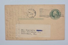The Fugate Co. Asthma Hay Fever U.S.  Postal Card (Indianapolis, Indiana, 1928)