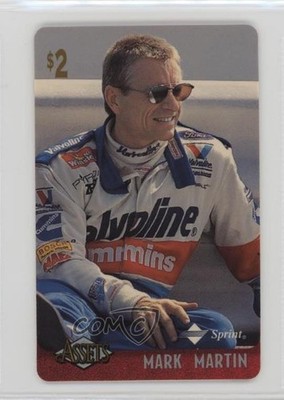 1996 Assets Phone Cards $2 Mark Martin #13 HOF 0q3