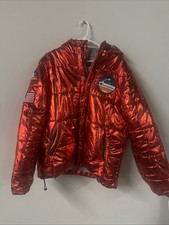 Men s NASA champion X Red Jacket Large