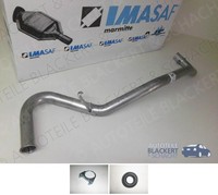 Imasaf Auspuff Endrohr + Anbauteile für Citroen/Fiat/Peugeot C25 + Ducato + J5