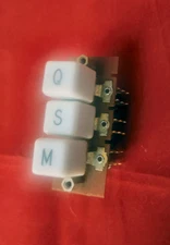 Switchcraft Series 67000 - 3 Position 2PDT Multi-Switch - GOLD Contacts