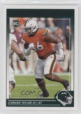 2024 Score Rookies Leonard Taylor III #396 2m6