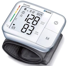 Beurer - Blood Pressure Monitor Wrist - White Smart Bluetooth