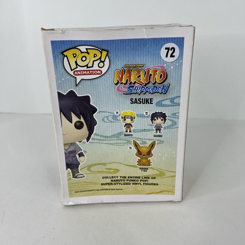 Funko Pop! Naruto Shippuden: Sasuke #72 Vinyl Figure - Picture 10 of 12