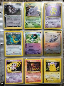 pokemon card binder ebay Old Pokemon Binder