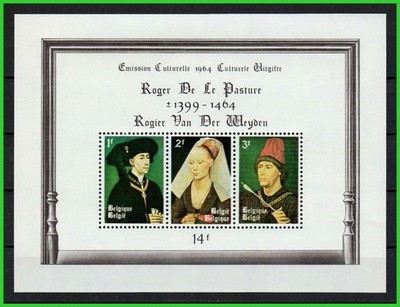 BÉLGICA 1964 - BLOCO ROGER DE LE PASTURE - MNH