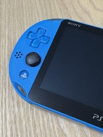 Sony PS Vita PCH-2000 Aqua Blue Console Tested Working Japan
