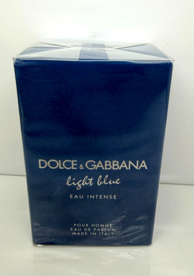 Dolce & Gabbana Light Blue Eau Intense 3.3 3.4 Oz  100ml EDP Spray For Men