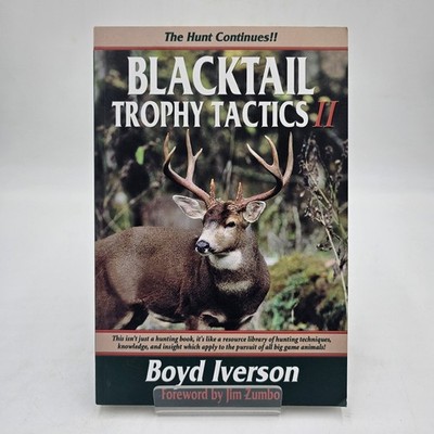 LIKE NEW | Blacktail Trophy Tactics II | Boyd Iverson Deer Hunting Strategies PB