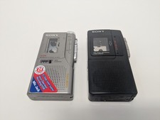 Sony M-635VK  M-S30 Microcassette Voice Recorder Players As Is For Repair