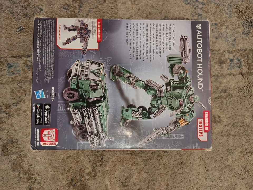 Figura Transformers Autobot Hound AOE Voyager Class Nueva Foto 4 de 4