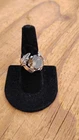 925 Sterling Silver  Vintage Smokey Quartz  Ring Sz 7.25