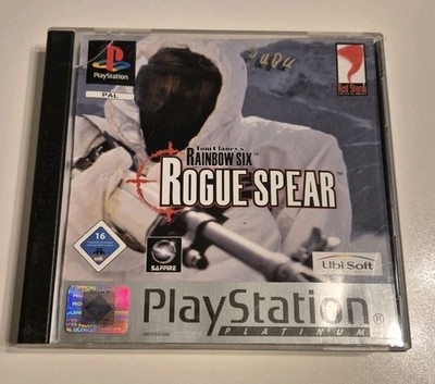 Tom Clancy's Rainbow Six Rogue Spear (PS1, Sony PlayStation 1) - Guter Zustand