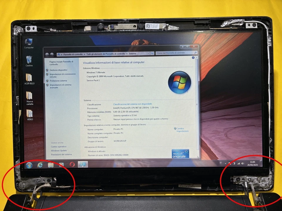 Netbook. ACER Travelmate B113 - Immagine 2 di 4