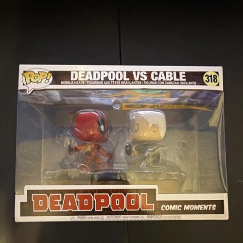 Funko Pop! Marvel Comic Moments Deadpool vs Cable #318 Bobblehead