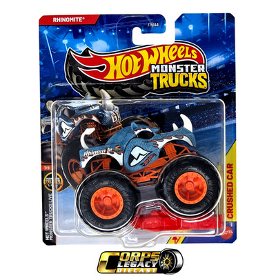 Hot Wheels Monster Trucks Rhinomite Monster Trucks Live 7/8 1:64 2026 Mattel NEW