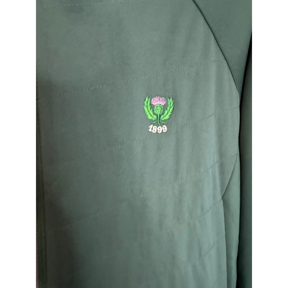 Peter Millar Men's Balsam Green Merge Elite Hybrid Jacket Performance Golf M - Image 4 of 4