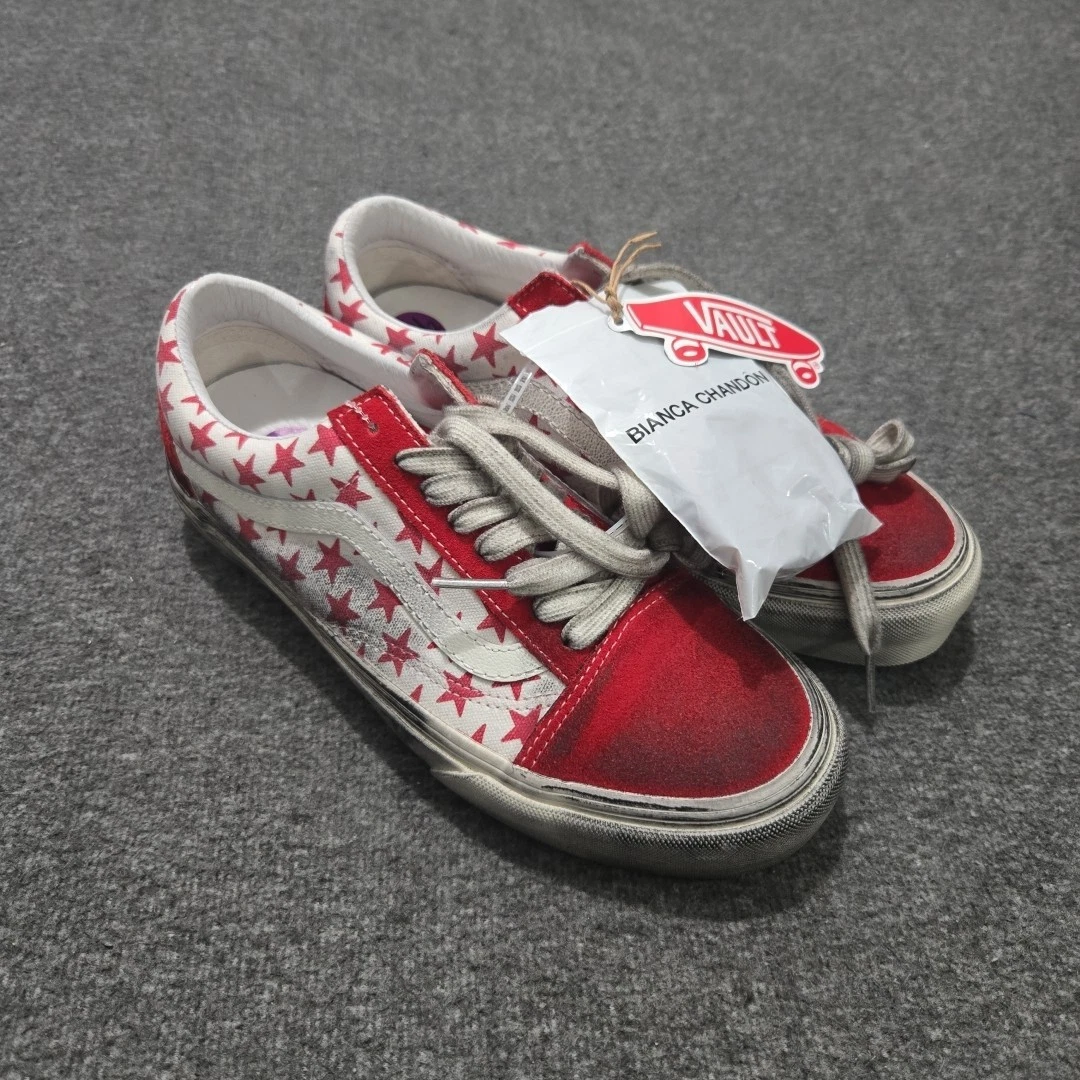 Bianca Chandôn x Vans Old Skool VLT LX Stressed Red for sale | eBay