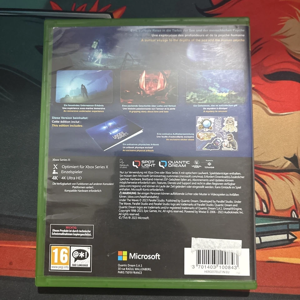 Under The Waves Microsoft Xbox One / Series X Complete PAL, photo 2 of 4
