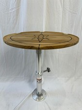 Marine Boat Oval Teak Table Top 440x580/600x8...