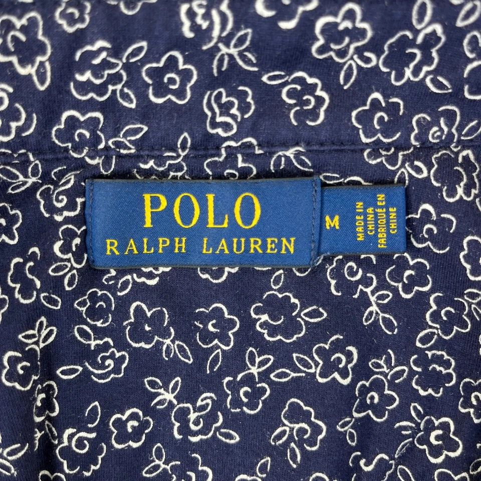 Polo Ralph Lauren Azul Marino Estampado Floral Manga Corta Polo Mujer Mediano Foto 2 de 4
